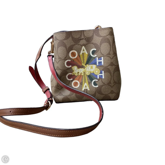 Crossbody Designer By Coach, Size: Small