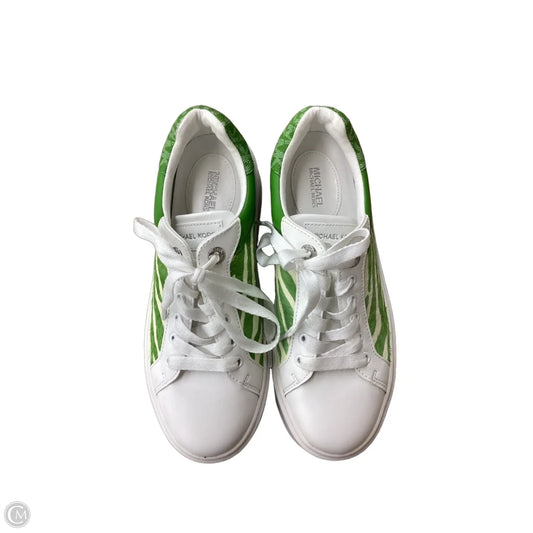 Shoes Designer By Michael Kors Collection In Green, Size: 7.5