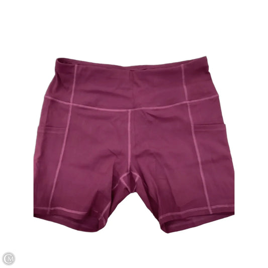 Athletic Shorts By Clothes Mentor In Maroon, Size: Xl
