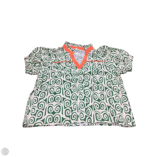 Top Short Sleeve By Jodifl In Green, Size: 2x