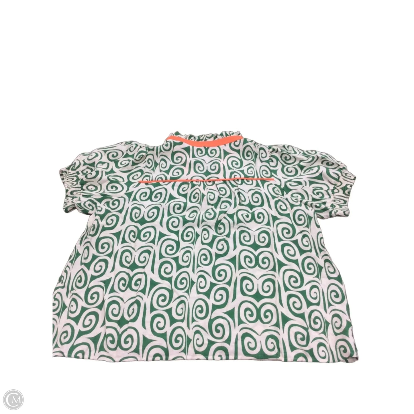 Top Short Sleeve By Jodifl In Green, Size: 2x