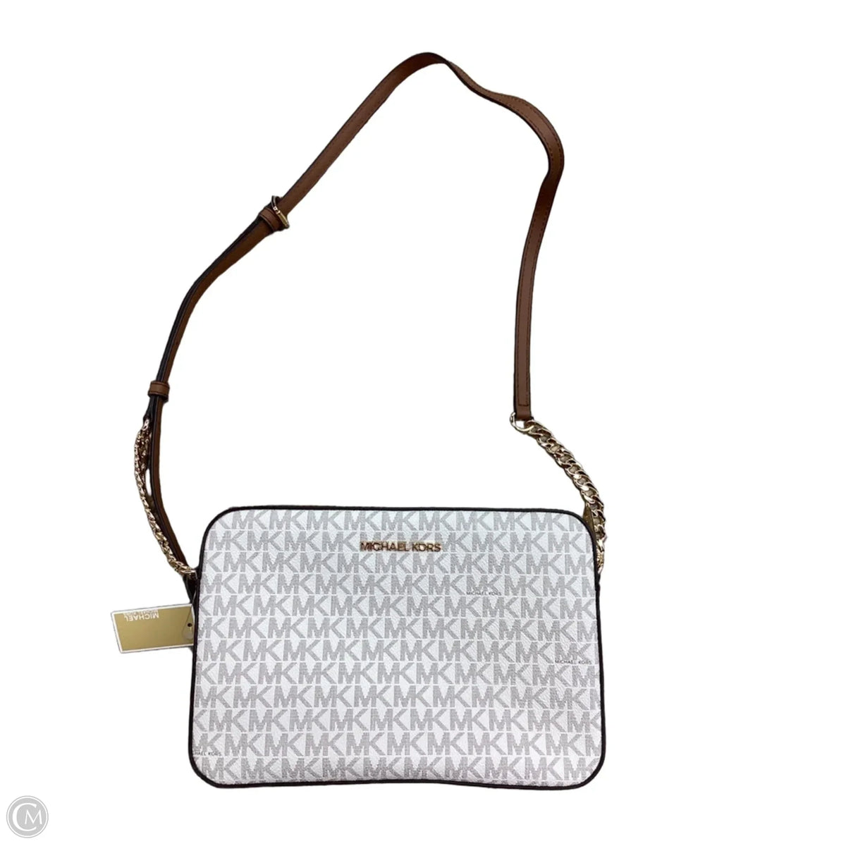 Crossbody Designer By Michael Kors, Size: Medium