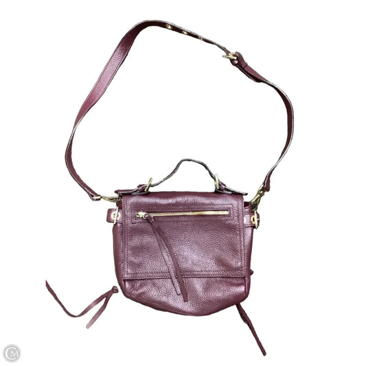 Handbag Leather By Clothes Mentor, Size: Medium