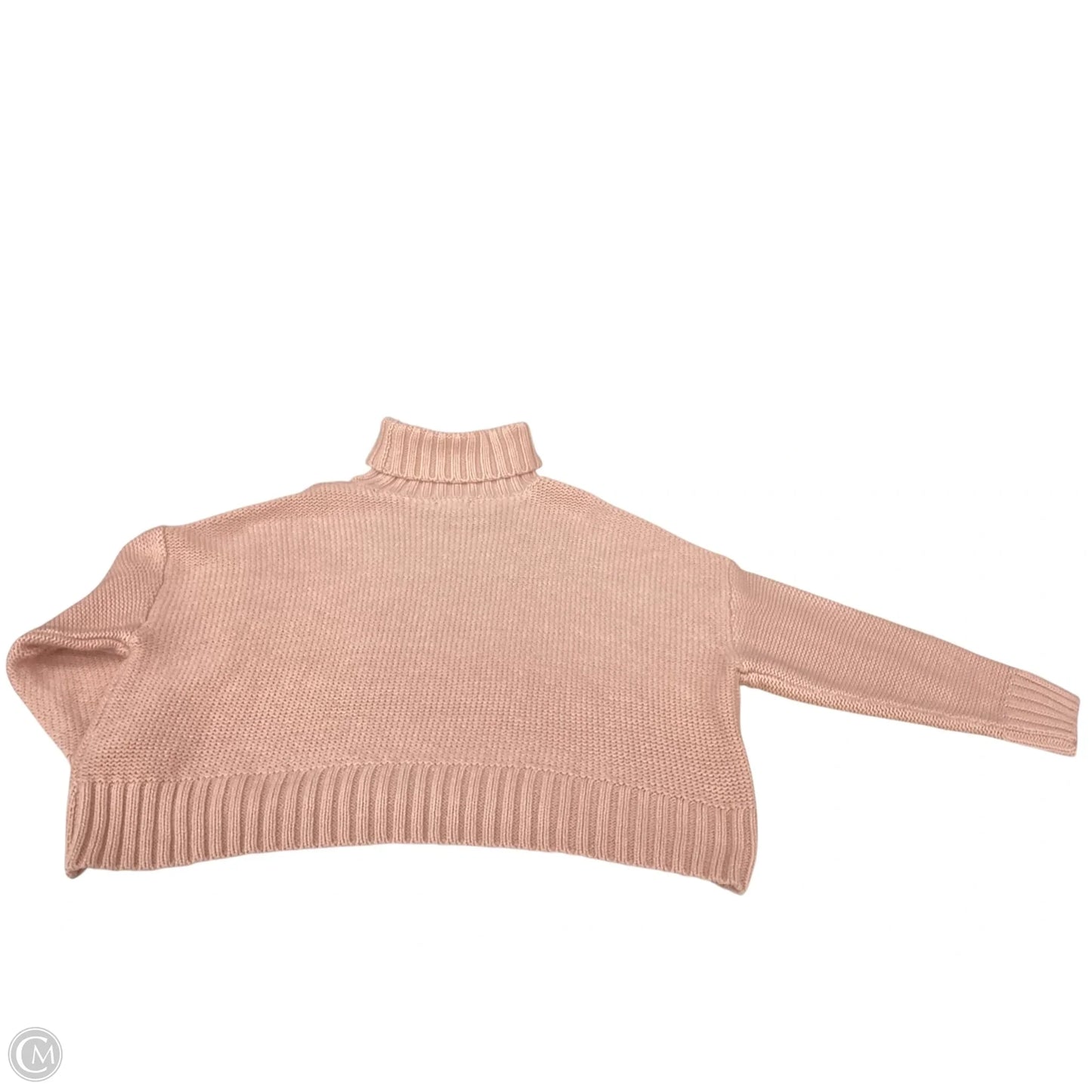 Sweater By Calvin Klein In Peach, Size: Xl
