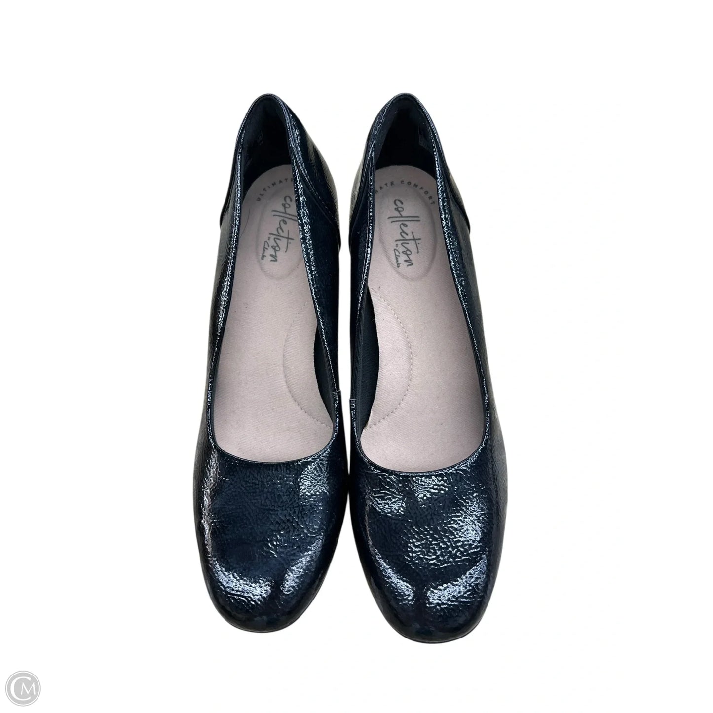 Shoes Heels Block By Clarks In Black, Size: 8.5