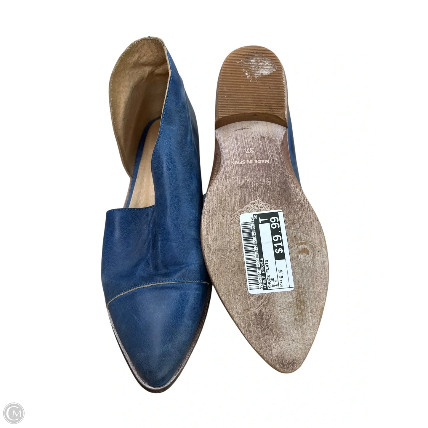 Shoes Flats By Free People In Blue, Size: 6.5