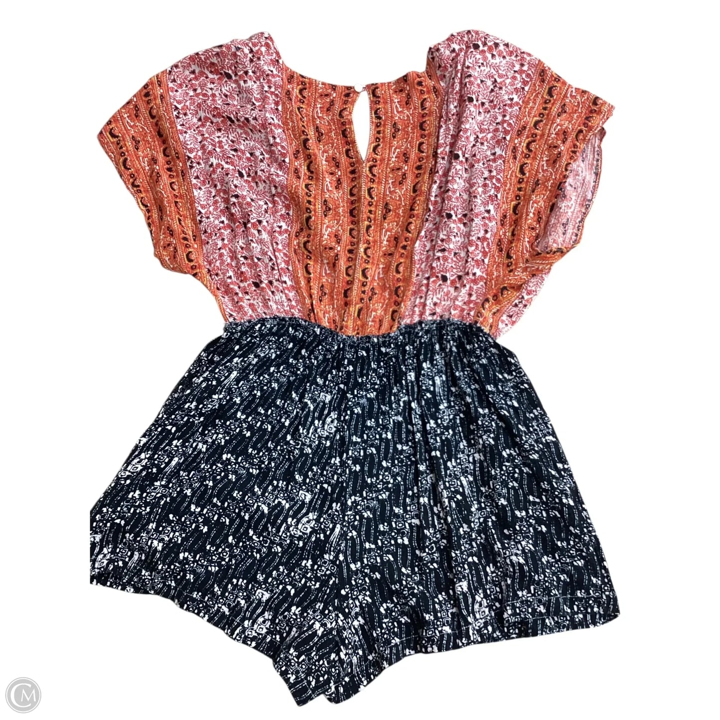 Romper By Free People In Orange, Size: Xs