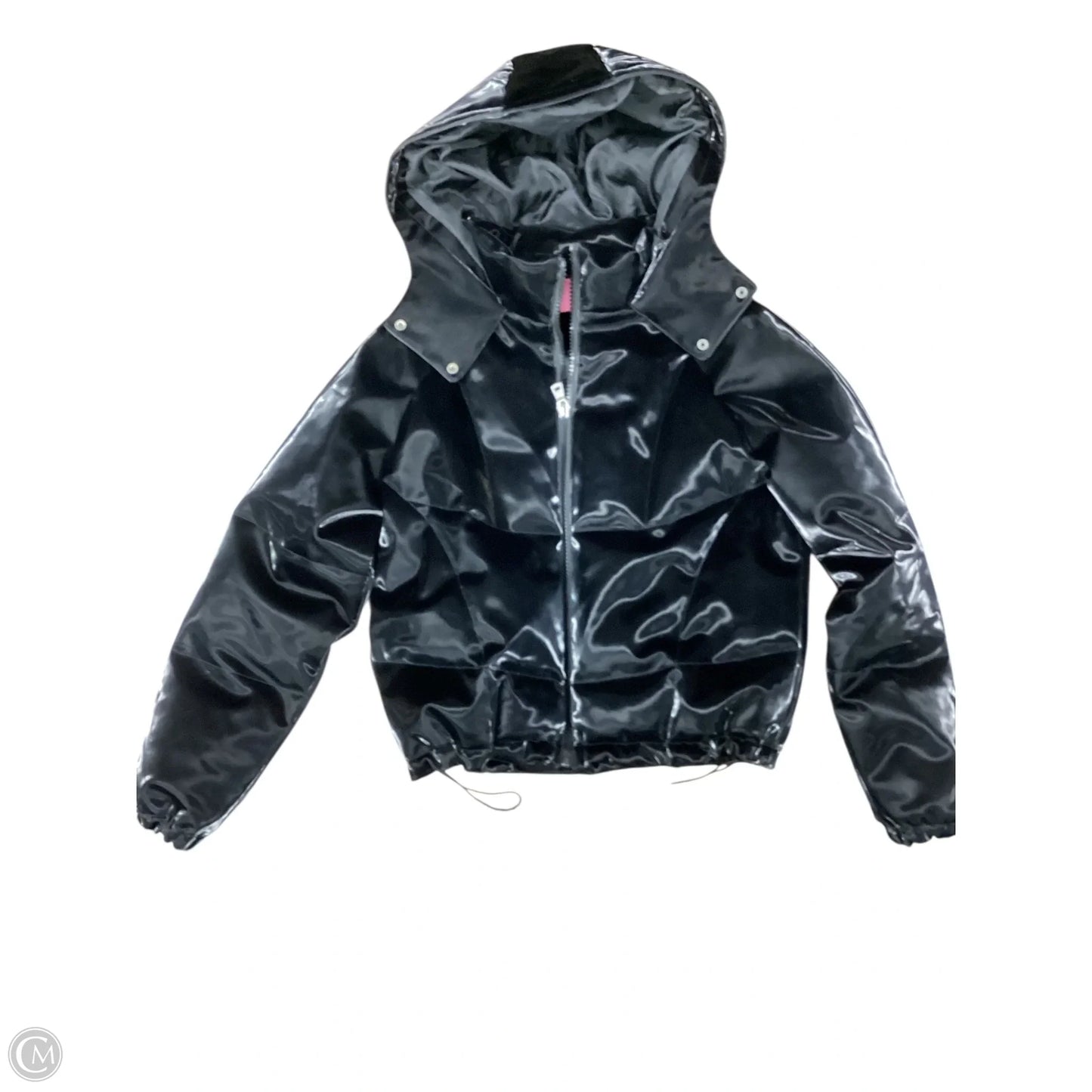 Coat Puffer & Quilted By Azalea Wang In Black, Size: M