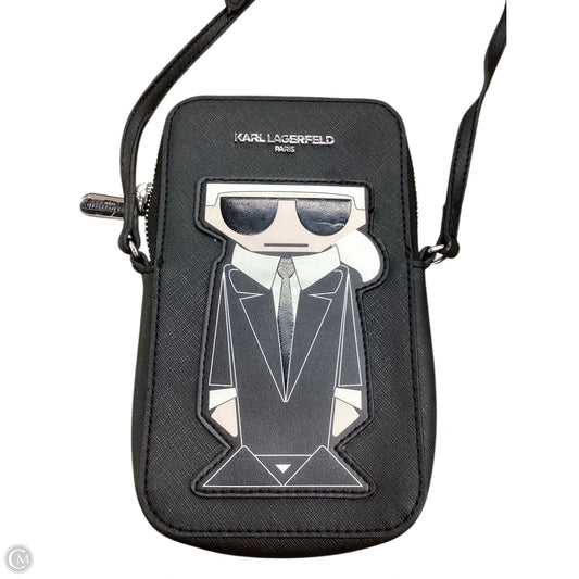 Crossbody Designer By Karl Lagerfeld, Size: Small