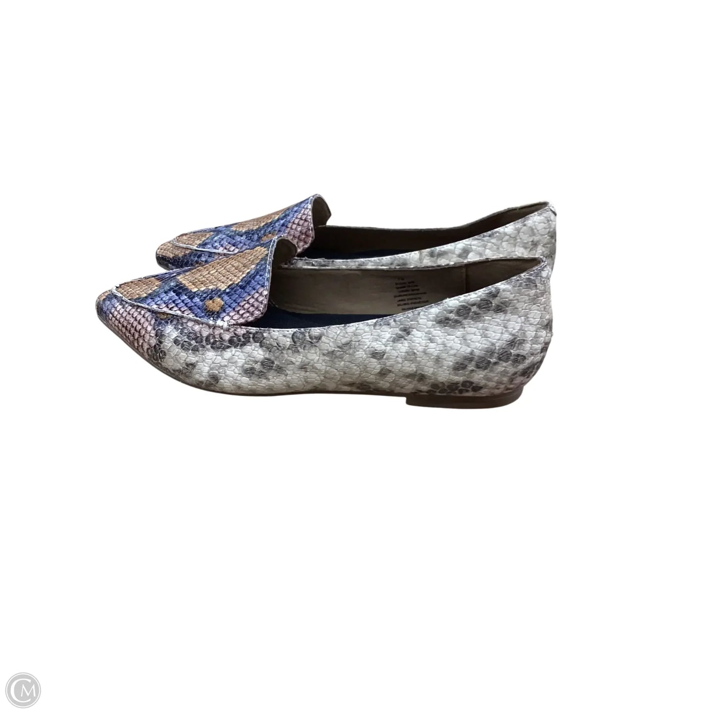 Shoes Flats By Blondo In Snakeskin Print, Size: 7