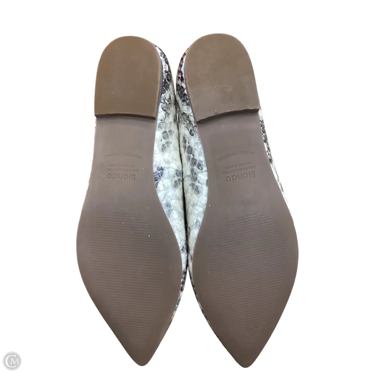 Shoes Flats By Blondo In Snakeskin Print, Size: 7