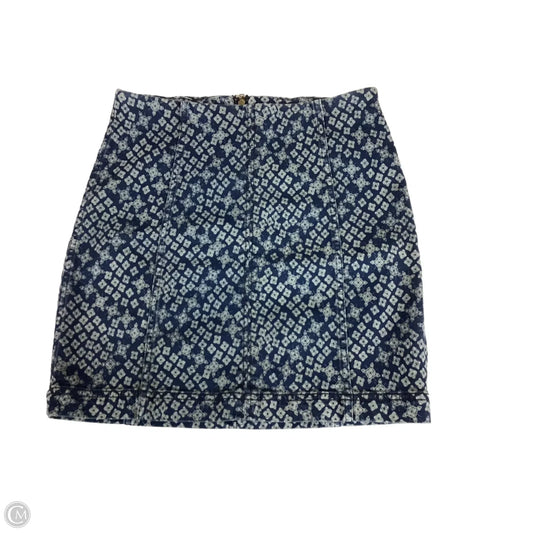 Skirt Mini & Short By Free People In Navy, Size: 6