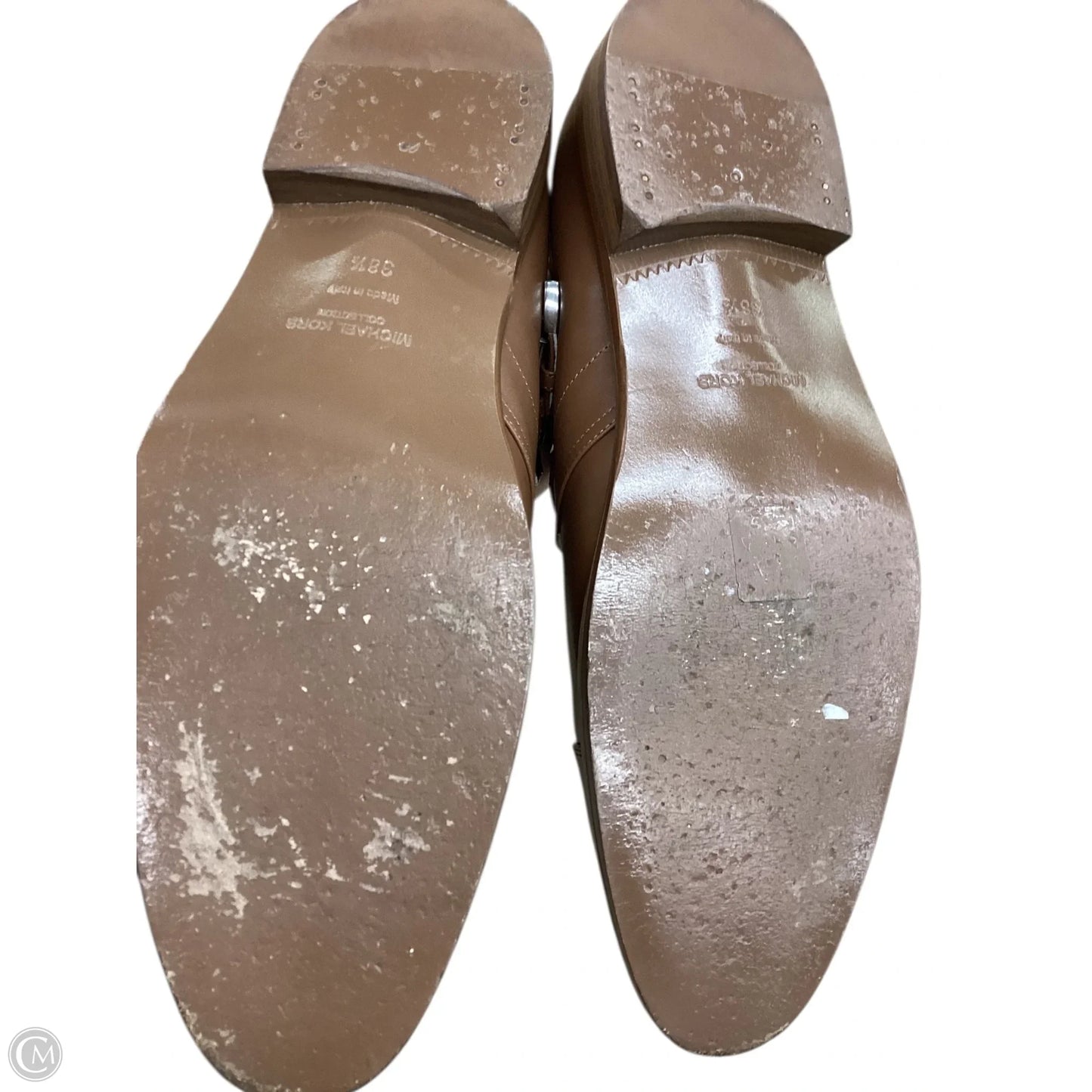 Shoes Designer By Michael Kors Collection In Tan, Size: 8