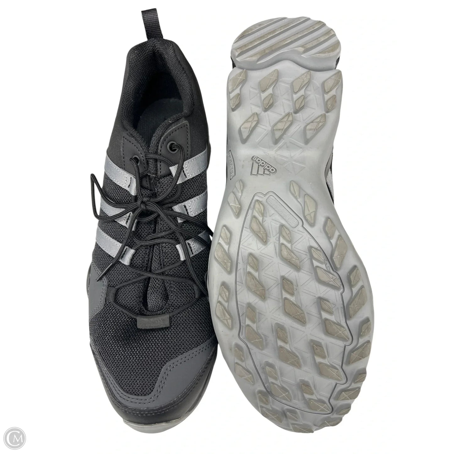 Shoes Athletic By Adidas In Black & Grey, Size: 11