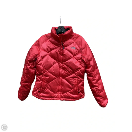 Coat Puffer & Quilted By The North Face In Coral, Size: L