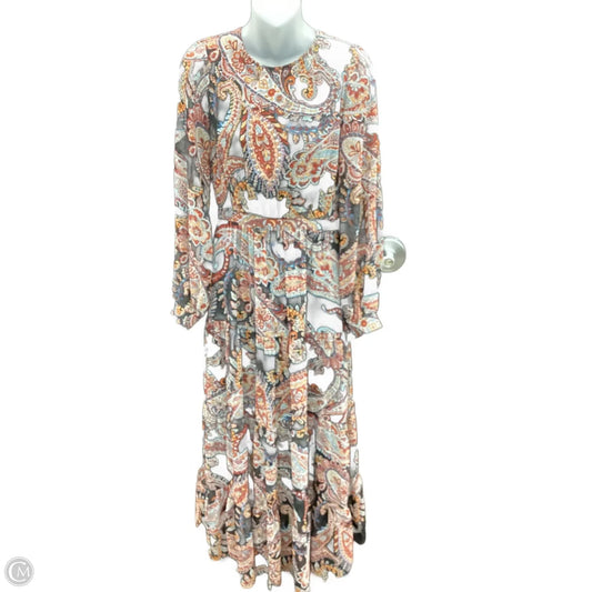 Dress Casual Maxi By Anthropologie In Paisley Print, Size: S