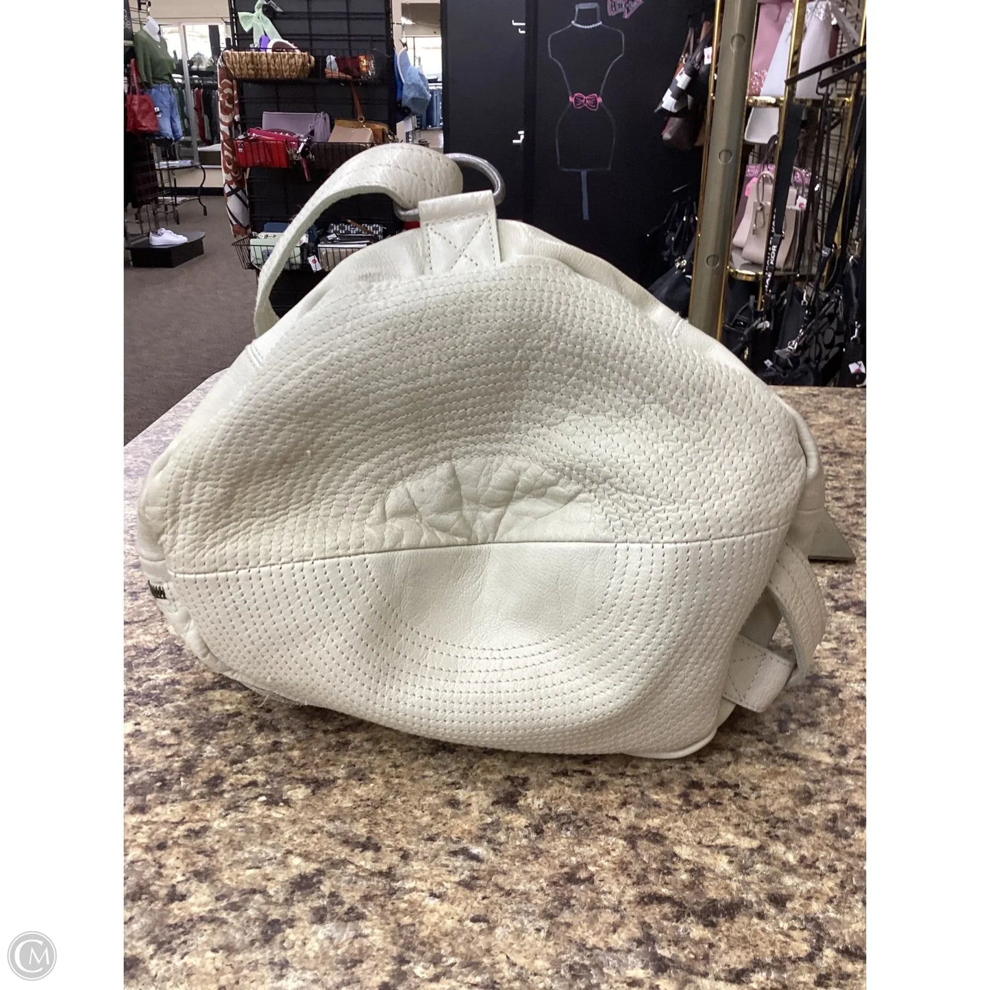 Backpack Leather By Free People, Size: Medium