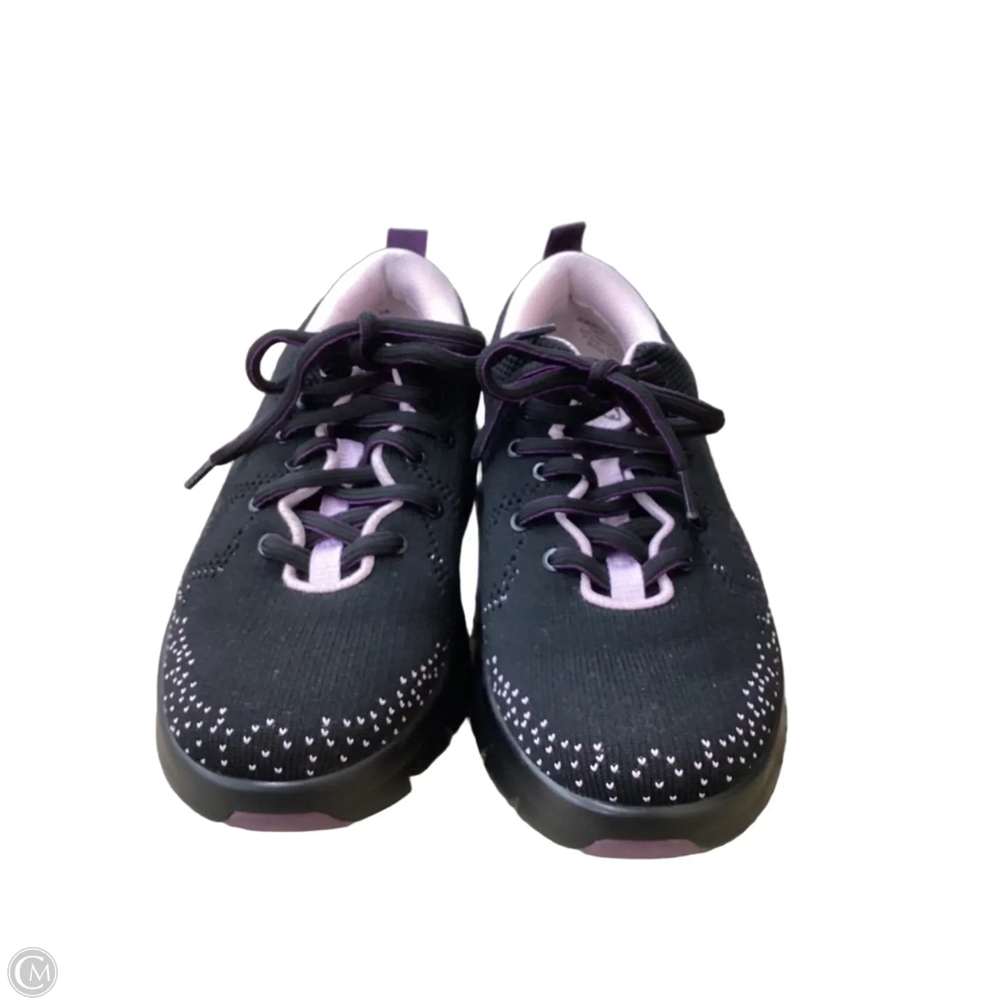 Shoes Athletic By Alegria In Black & Purple, Size: 6