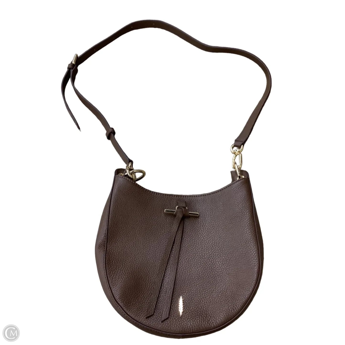 Crossbody Leather By Cmc, Size: Medium