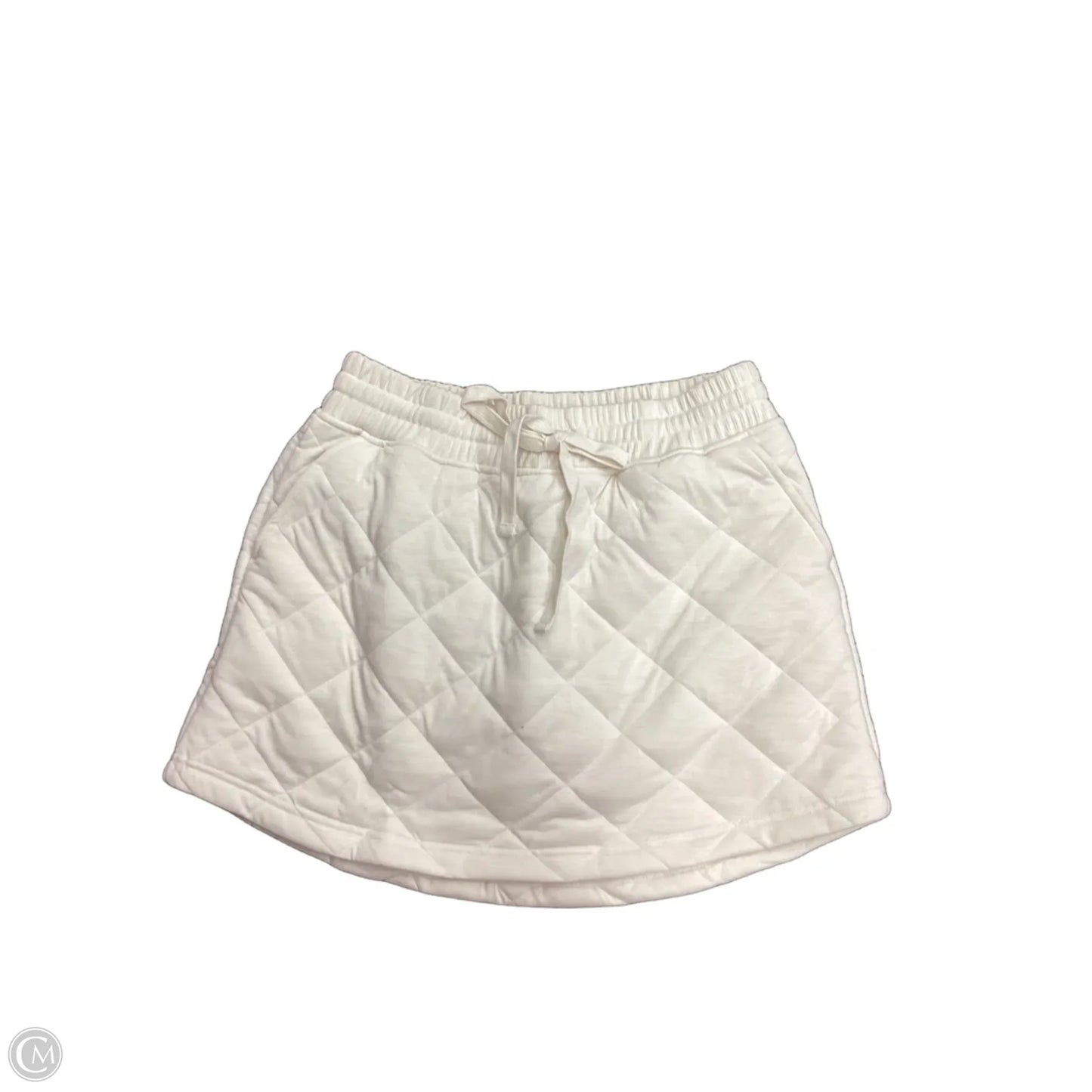 Skort By Rae Mode In Cream, Size: M