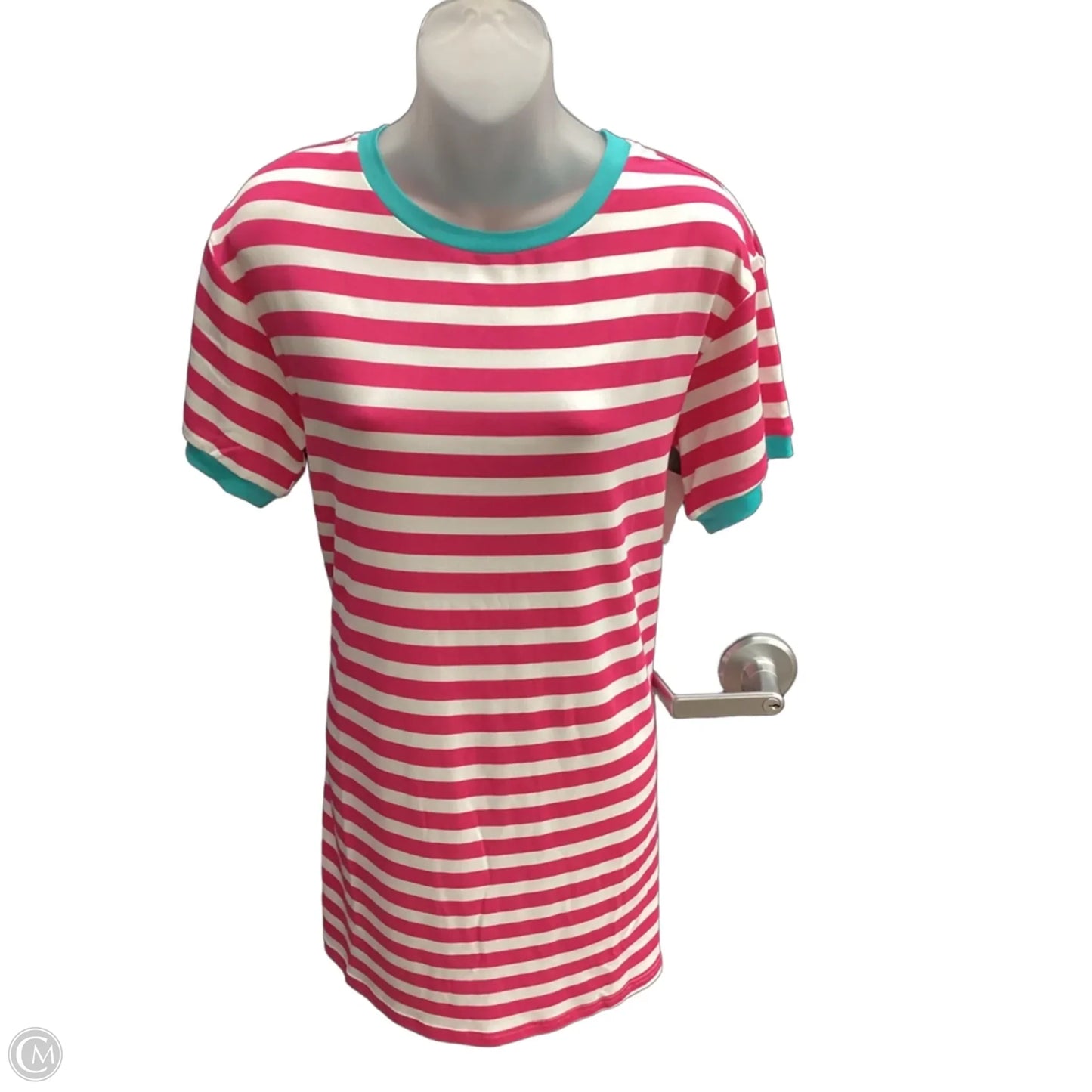 Dress Casual Short By Jess Lea In Striped Pattern, Size: S