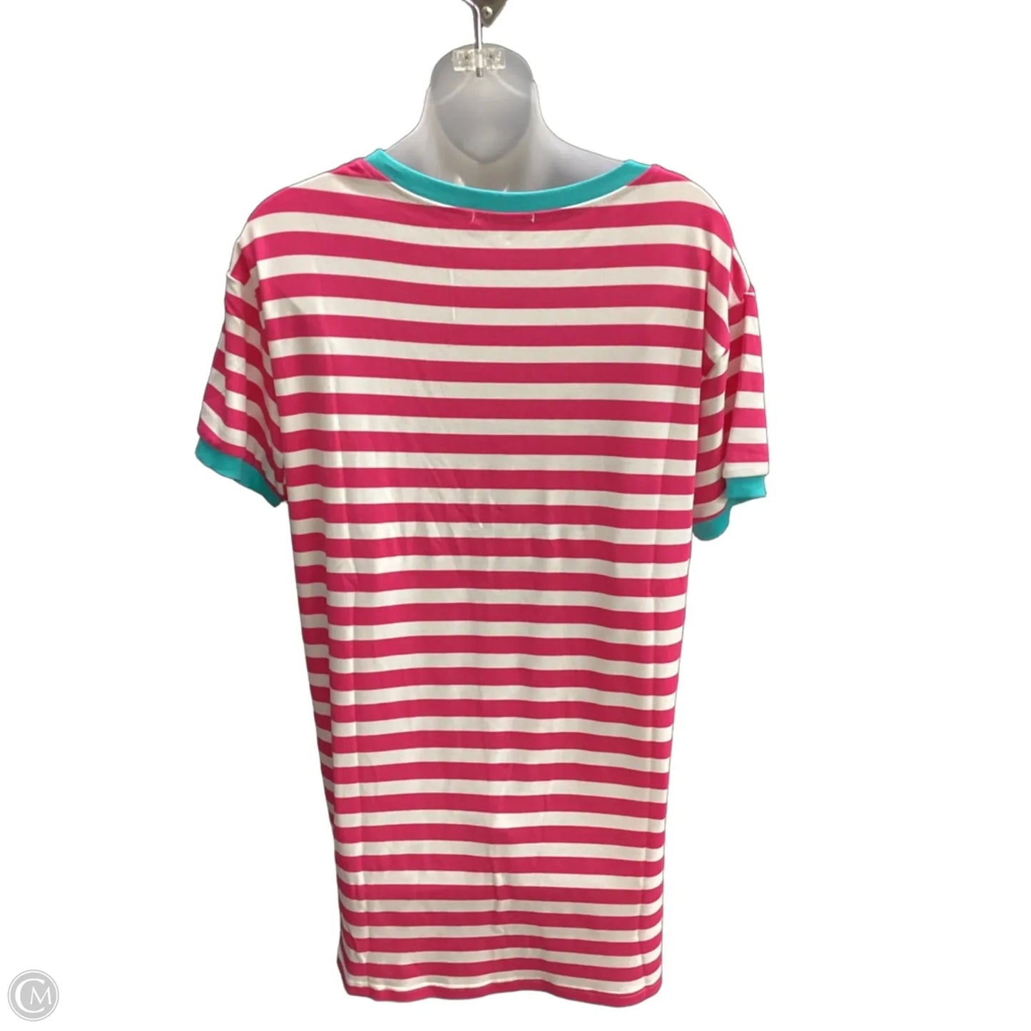 Dress Casual Short By Jess Lea In Striped Pattern, Size: S