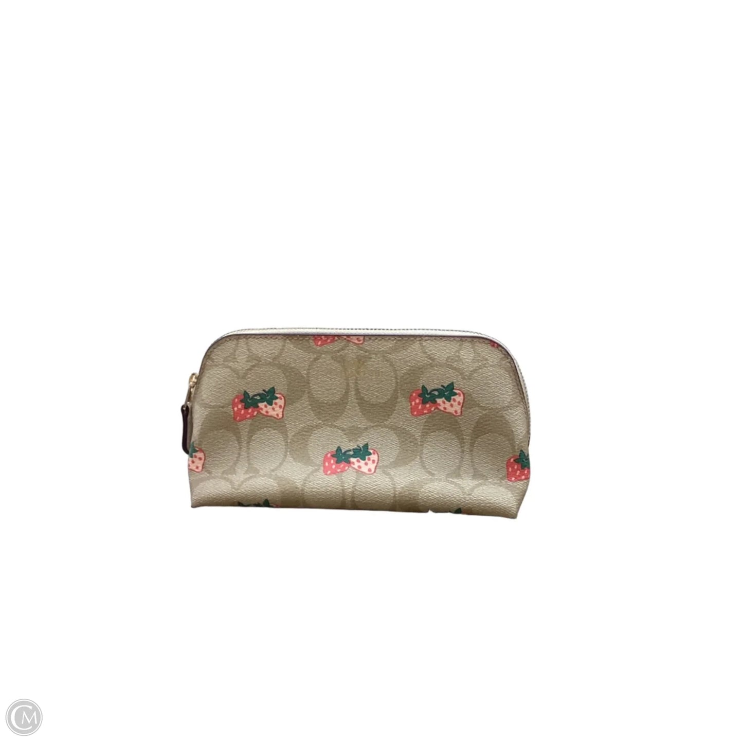 Makeup Bag Designer By Coach, Size: Small