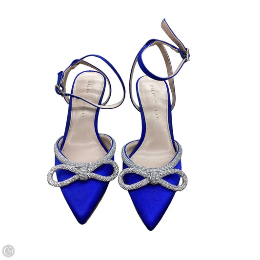 Shoes Heels Stiletto By Kelly And Katie In Blue, Size: 6