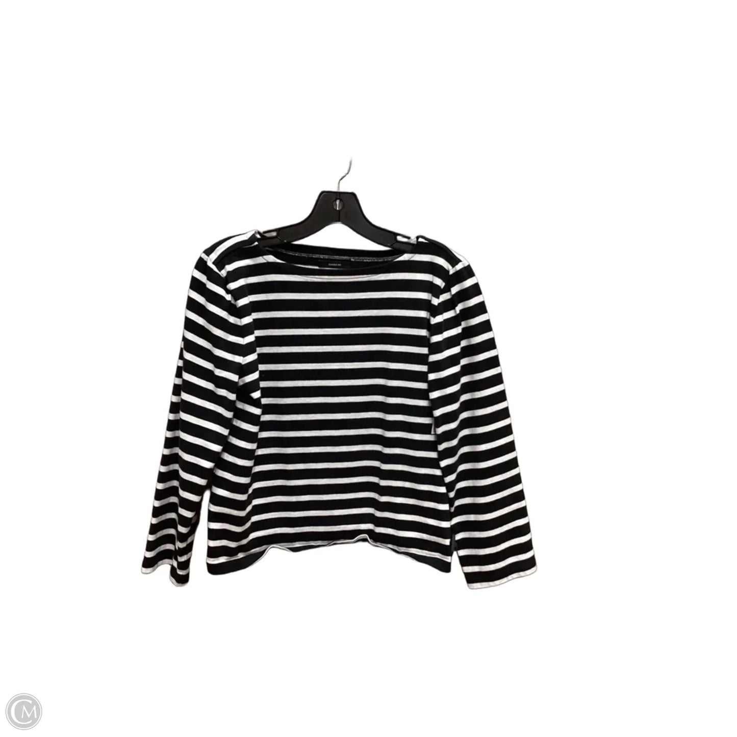 Top Long Sleeve By J. Crew In Striped Pattern, Size: S