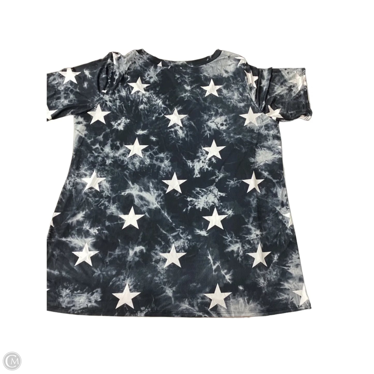 Top Short Sleeve By Heimish Usa In Navy, Size: 3x
