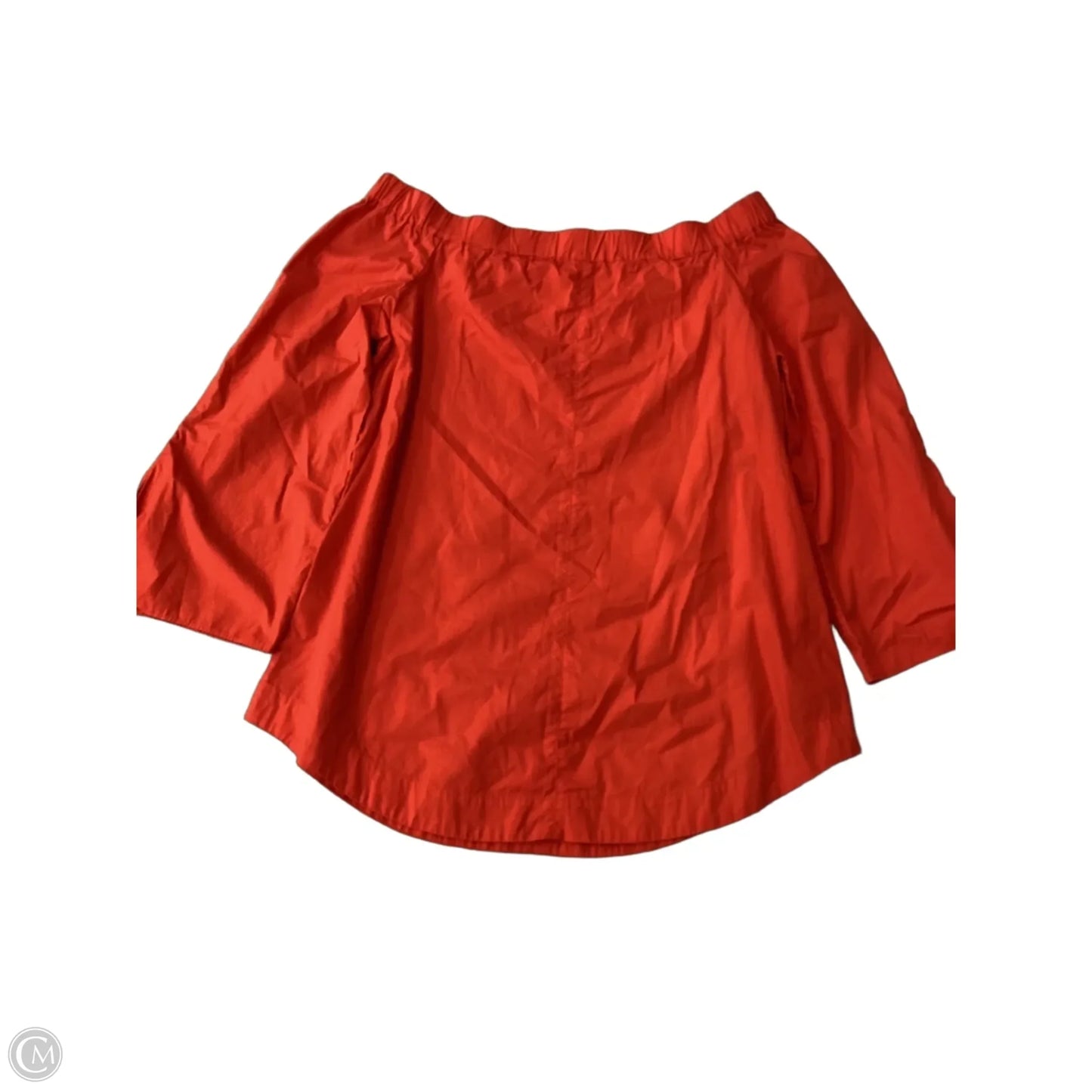Top Long Sleeve By Free People In Orange, Size: S