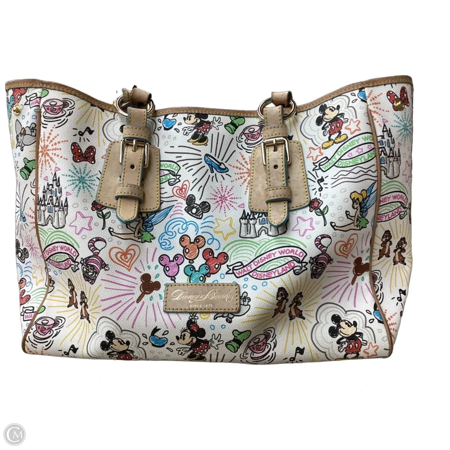 Handbag Designer By Dooney And Bourke, Size: Large