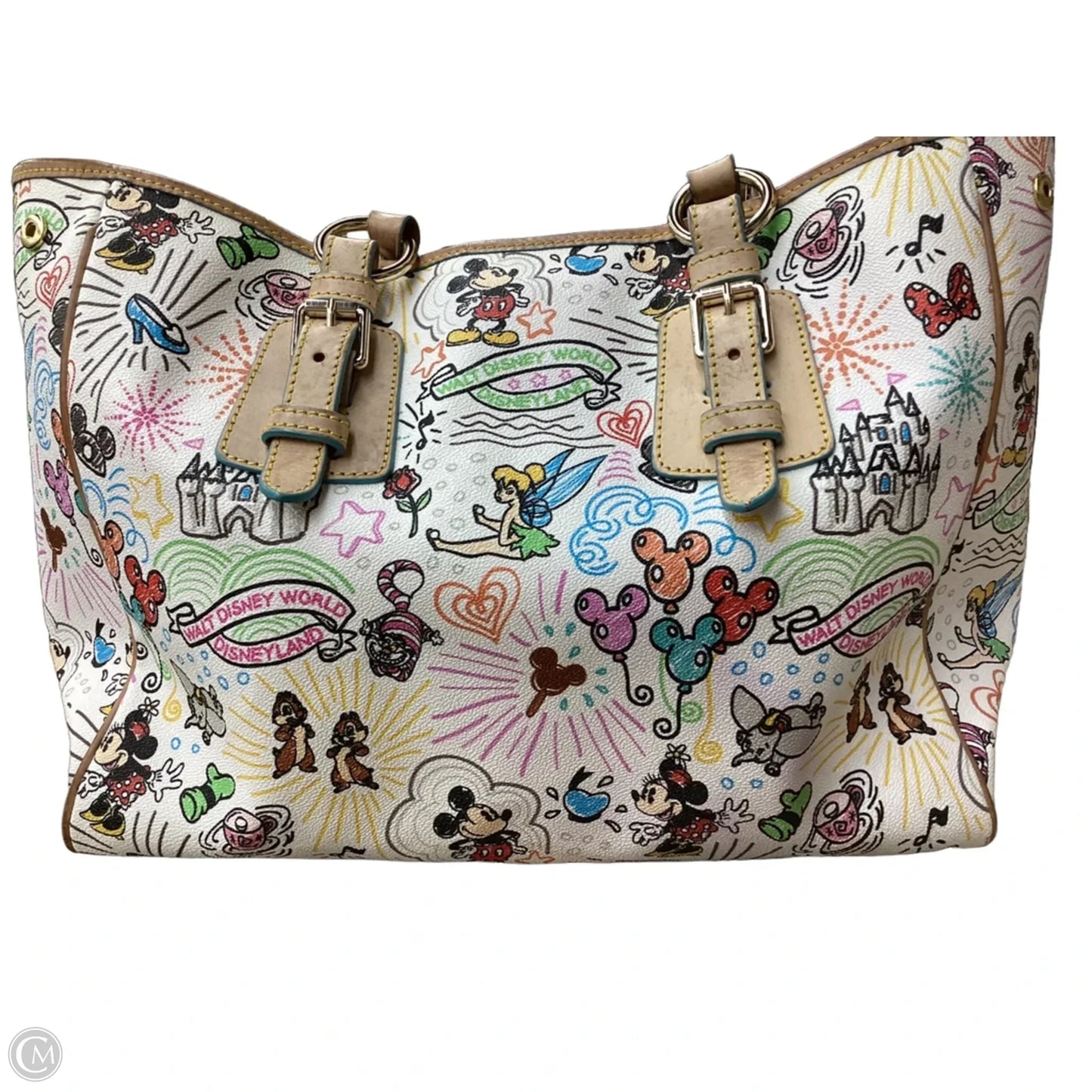 Handbag Designer By Dooney And Bourke, Size: Large
