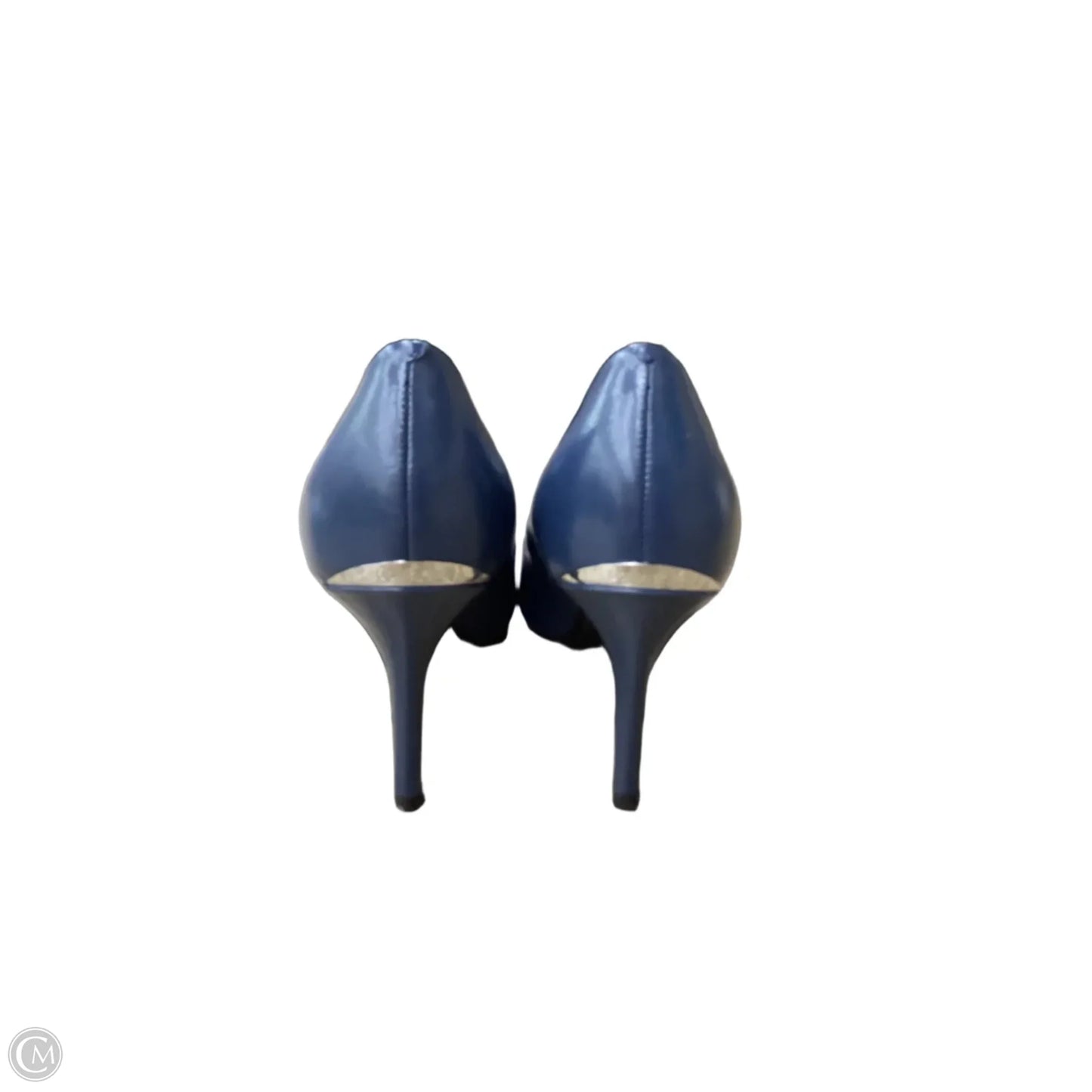 Shoes Heels Stiletto By Calvin Klein In Navy, Size: 9