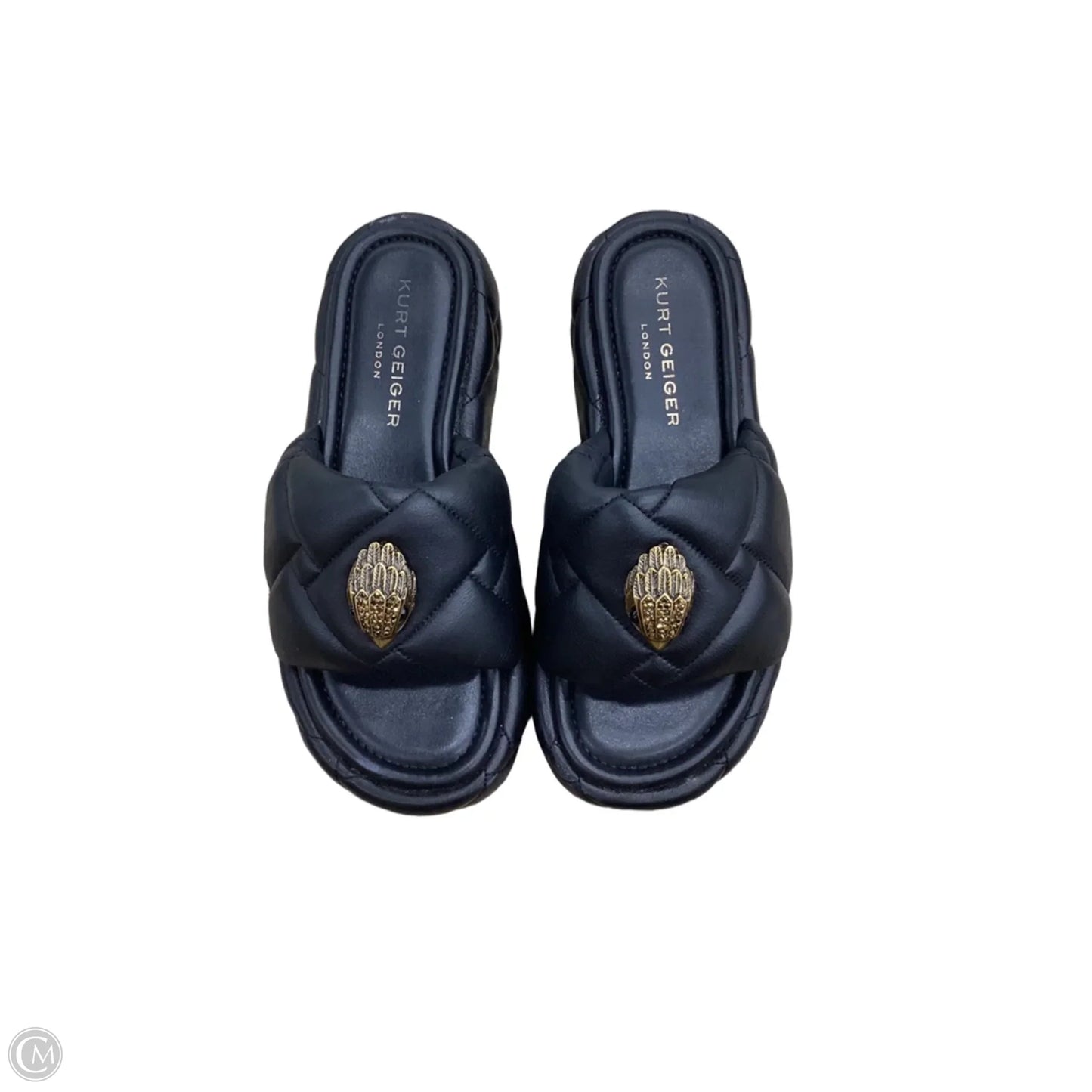 Sandals Designer By Kurt Geiger In Black, Size: 7