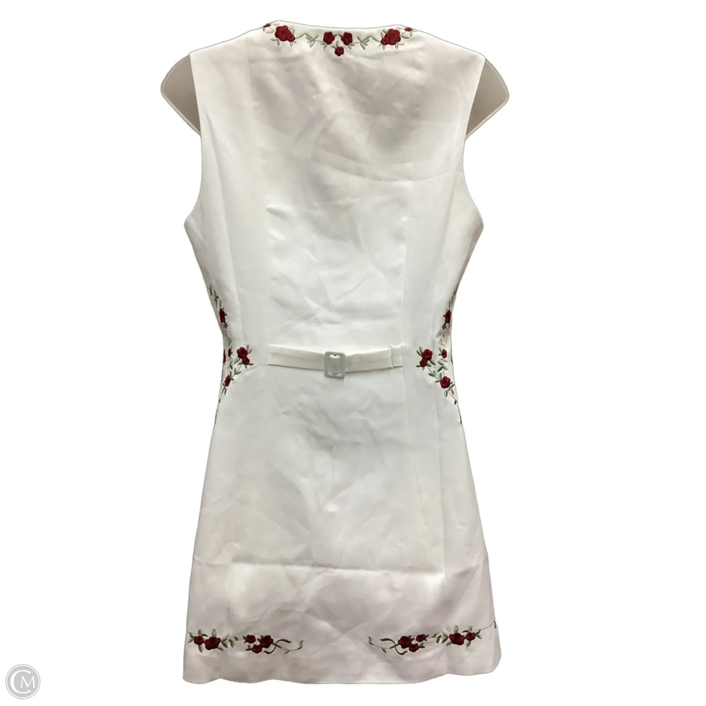 Dress Casual Short By Commense In Floral Print, Size: M