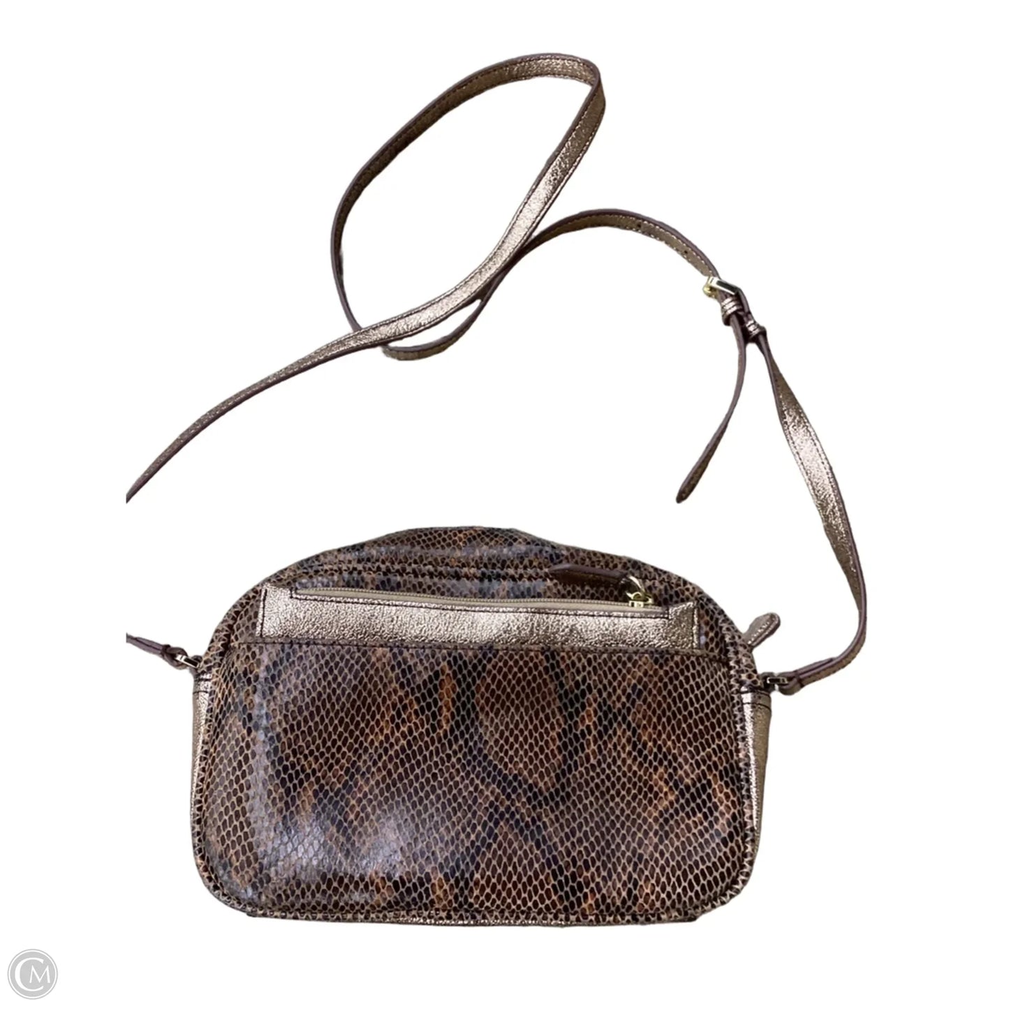 Crossbody Leather By Cmc, Size: Medium