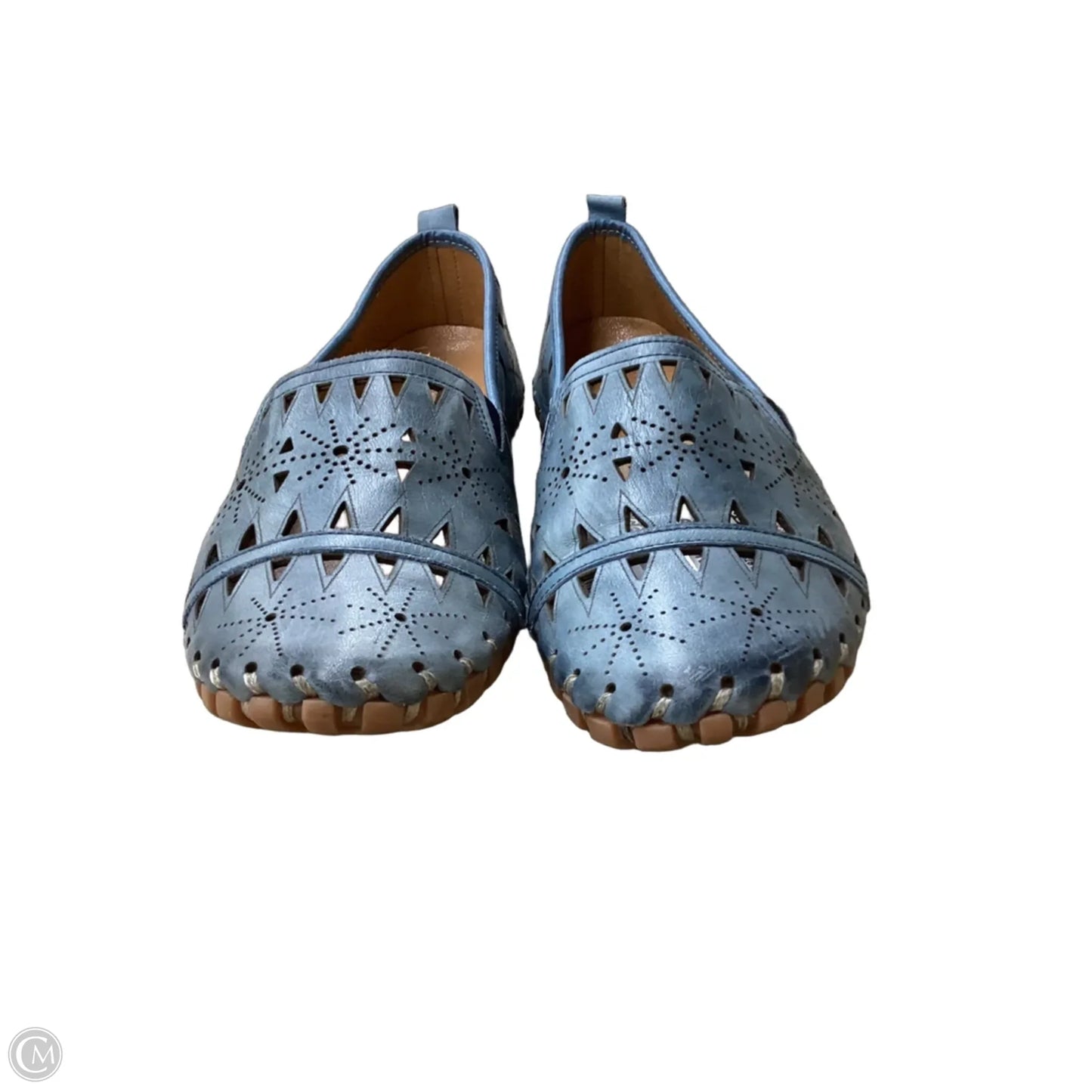 Shoes Flats By Spring Step In Blue, Size: 8.5