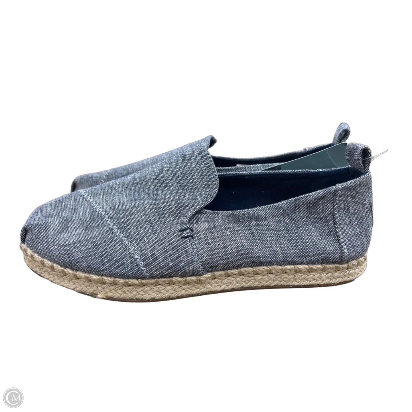 Shoes Flats By Toms In Blue, Size: 7.5