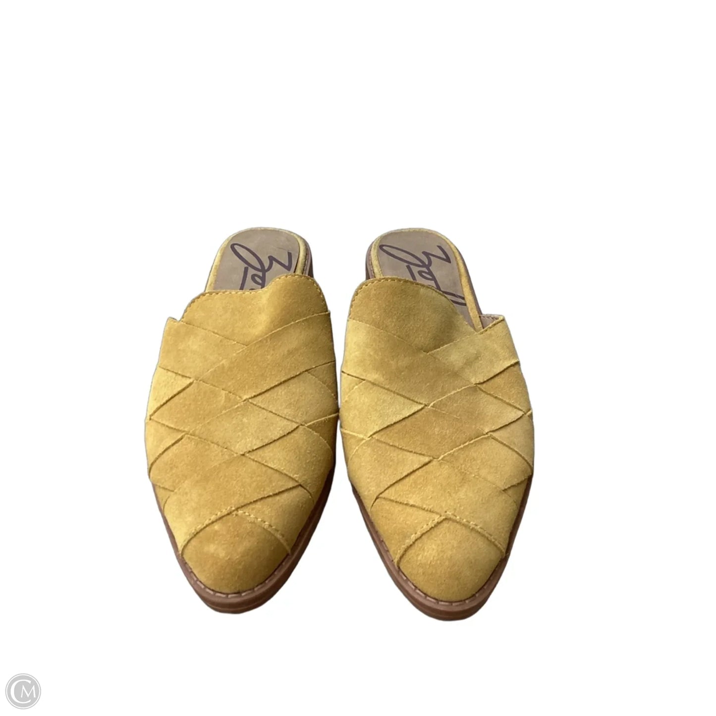 Shoes Flats By Zodiac In Yellow, Size: 6