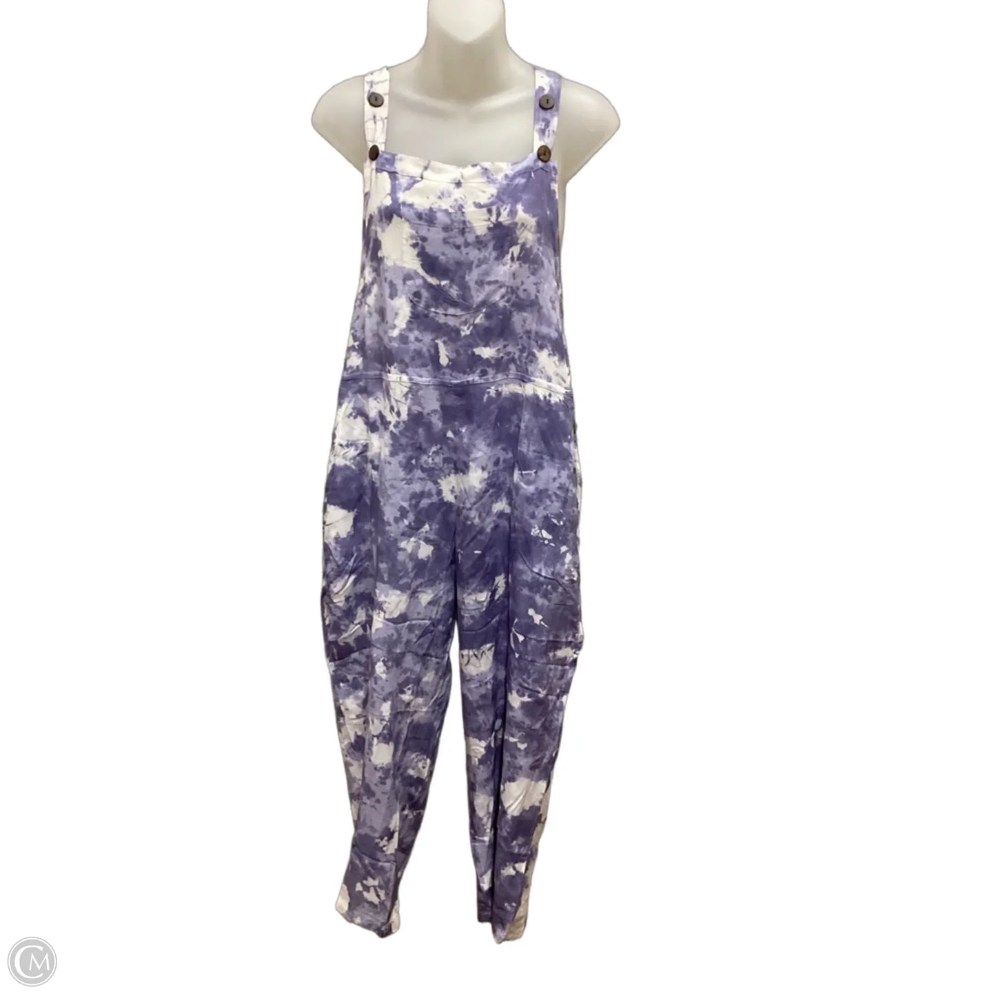 Overalls By Clothes Mentor In Purple, Size: Osfm