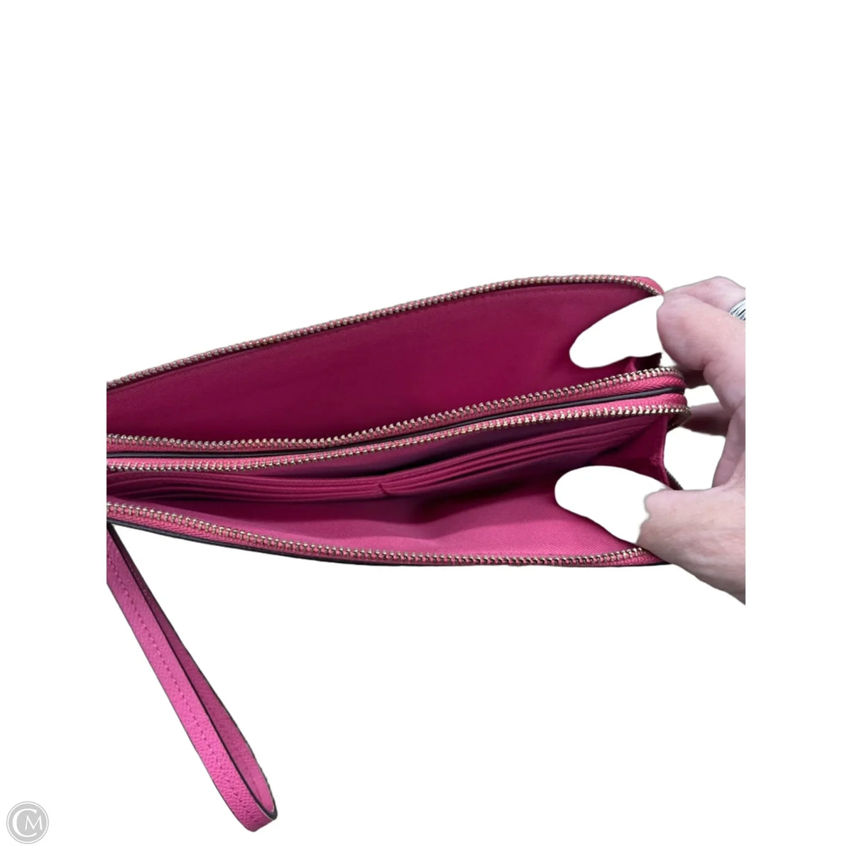 Wristlet Designer By Coach, Size: Large