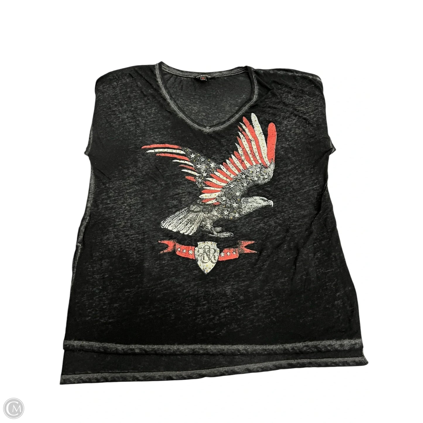 Top Sleeveless By Rock And Republic In Black, Size: 1x