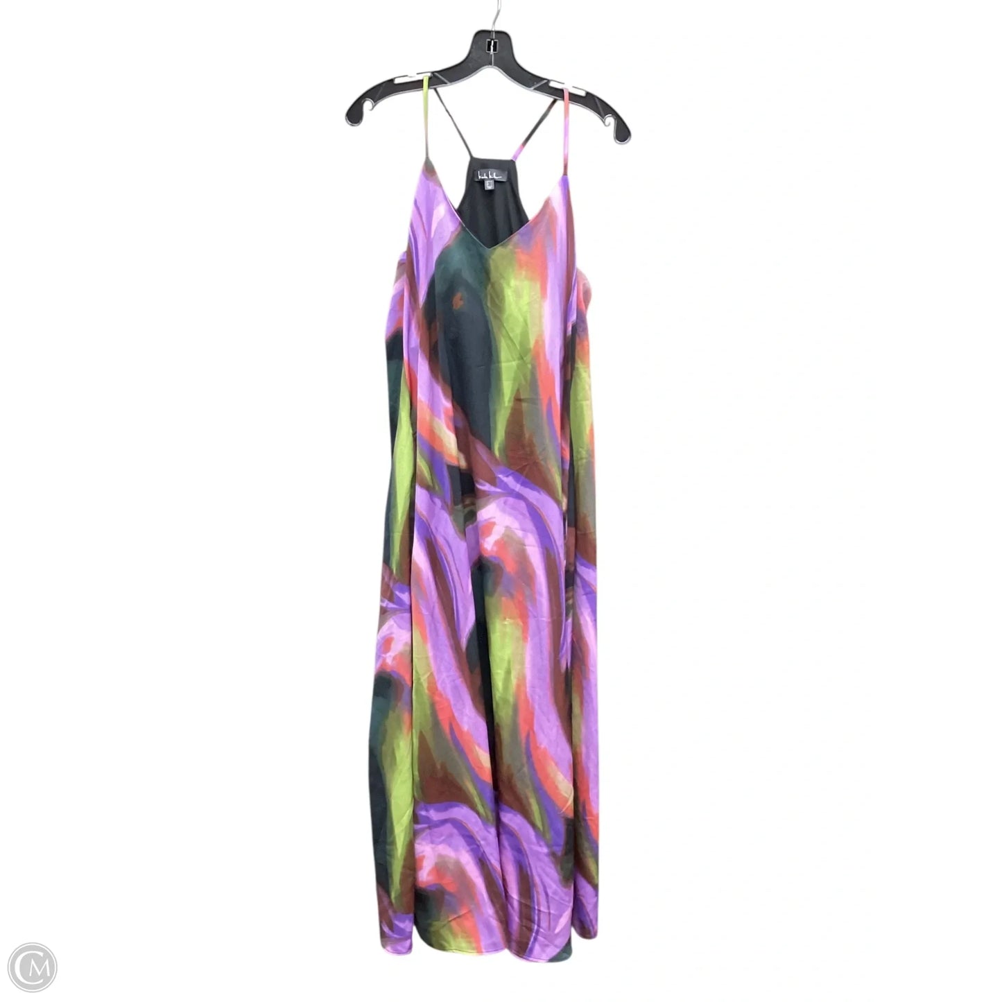 Dress Casual Maxi By Nicole Miller In Multi-colored, Size: M