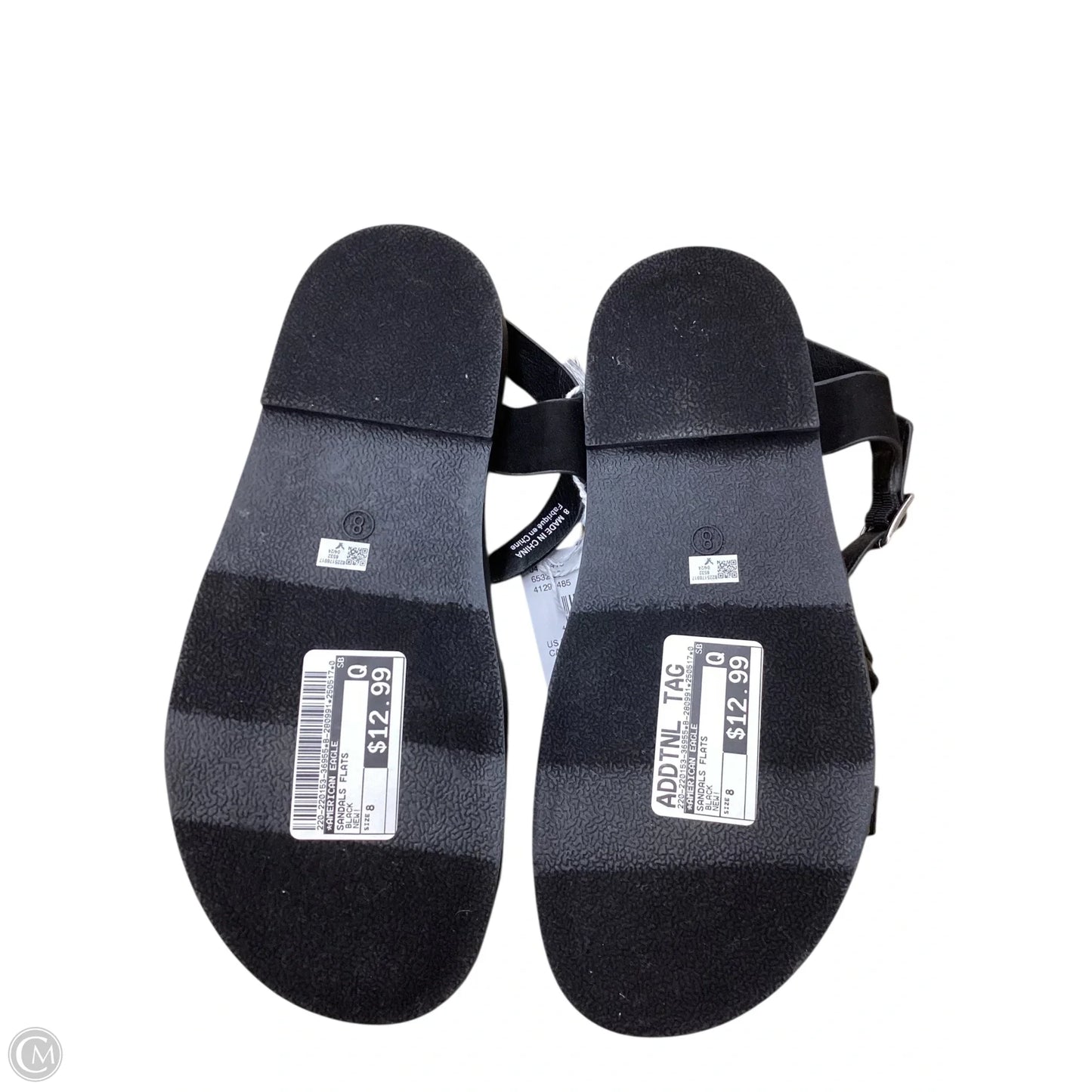 Sandals Flats By American Eagle In Black, Size: 8