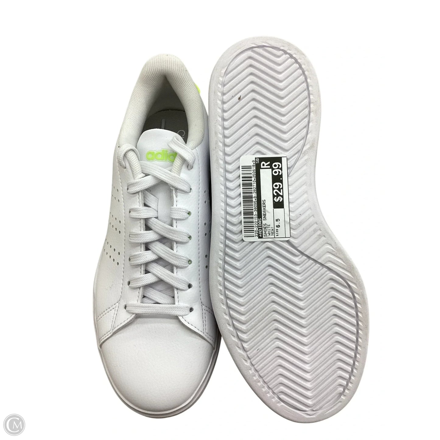 Shoes Sneakers By Adidas In White, Size: 6.5