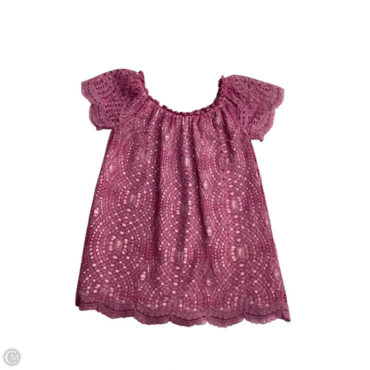 Top Sleeveless Designer By Lilly Pulitzer In Purple, Size: Xs