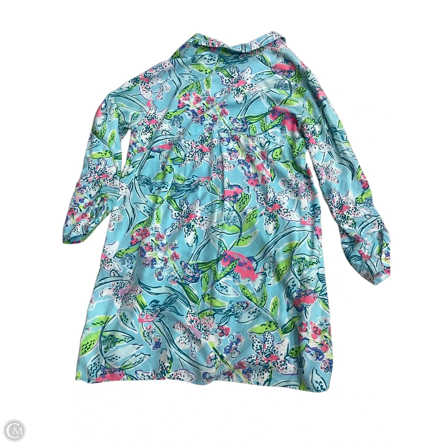 Dress Designer By Lilly Pulitzer In Blue, Size: M