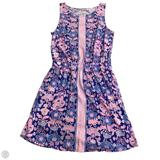 Dress Designer By Lilly Pulitzer In Blue & Pink, Size: M