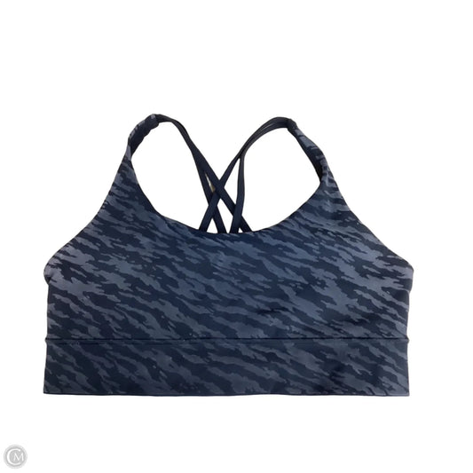 Athletic Bra By Lululemon In Animal Print, Size: 14